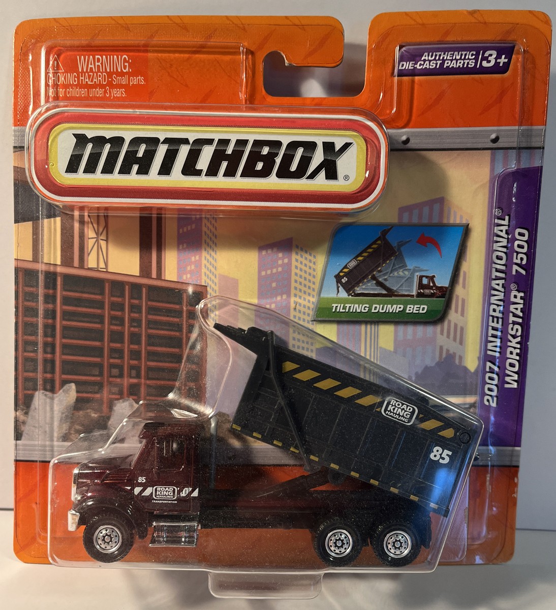 Matchbox Real Working Rigs '07 International Workstar 7500 Road
