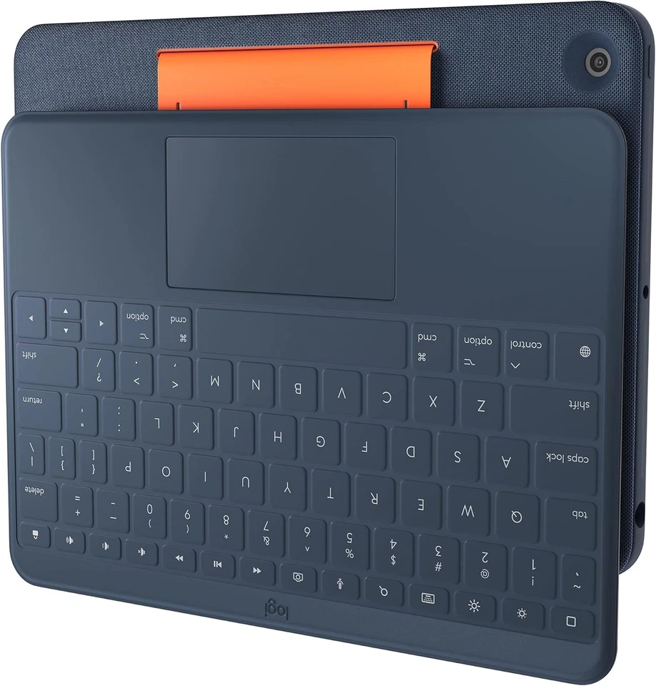 LOT OF 10: Logitech Rugged Combo 3 Touch Keyboard Case for iPad 7th 8th 9th Gen - Image 4 of 4
