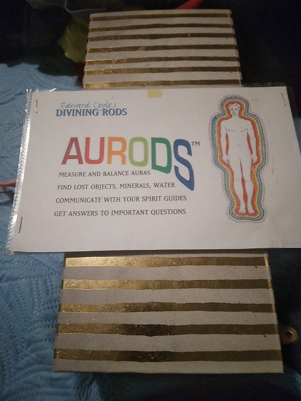 New Divining Aurods. Copper Handles And Brass Shafts