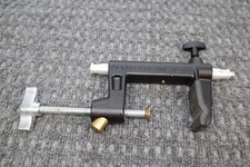 Manfrotto Bogen 3" Vise Clamp Column Center Black Silver Made in Italy