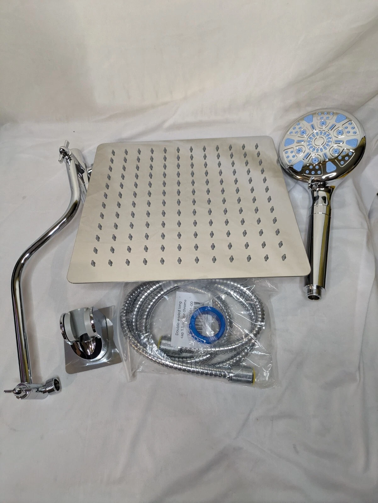 Cobbe 12 Inch All Metal 3-Way Rain Shower Head, High Pressure Shower Head