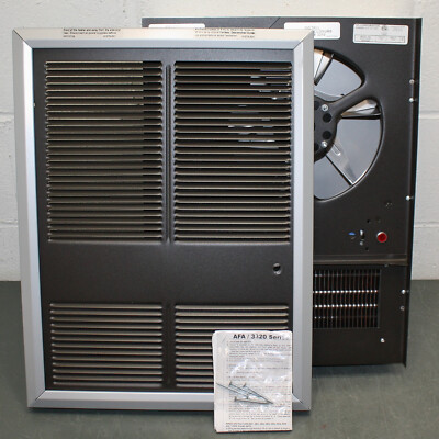 TPI Markel Recessed Electric Heater E3323TD-RP, 120V AC, 1500W, Wall Mount