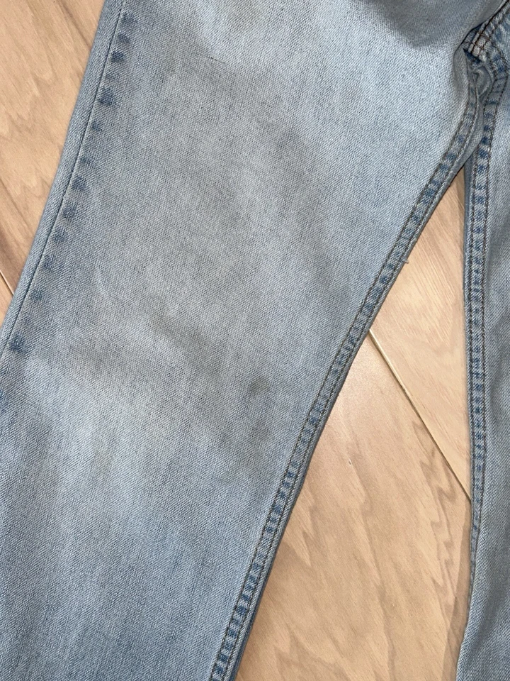 Pantalones de mezclilla azul acampanados vintage Levi's Silvertab para mujer 28x29 Foto 4 de 4