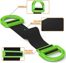 Heavy Furniture Appliances Moving Straps Rope Belt Transport Lifting Strap US