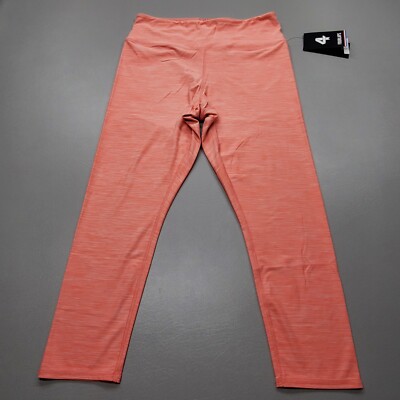 Fourlaps Arc Leggings Athletic Wicking Super Soft Blush Space Dye Women's Size L