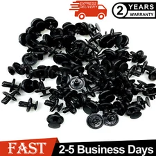 100x Bumper Clips Retainer for TOYOTA LEXUS Plastic Rivets Fastener Fender Push