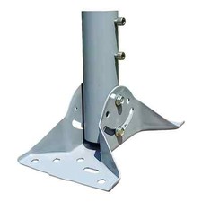 Low Profile 6" Starlink Roof Mount w Swivling Foot for V2 Square Dish