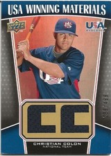 Deck USA Baseball (4 Cards Jersey Swatches)
