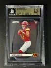 JAYDEN DANIELS BGS 9.5 2024 PANINI PRIZM #347 ROOKIE CARD RC GEM MINT COMMANDERS
