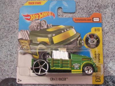 Hot Wheels 2017 #195/365 CRATE RACER grün HW Experimotors