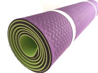 Yoga Mat Double 6mm Layer With Nylon/mesh Bag Purple on sale Yoga Mat Double 6mm Layer With Nylon/mesh Bag Purple on sale