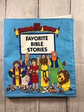 FAVORITE BIBLE STORIES - Completed Cotton Cloth Fabric Child Soft Book Baby Gift