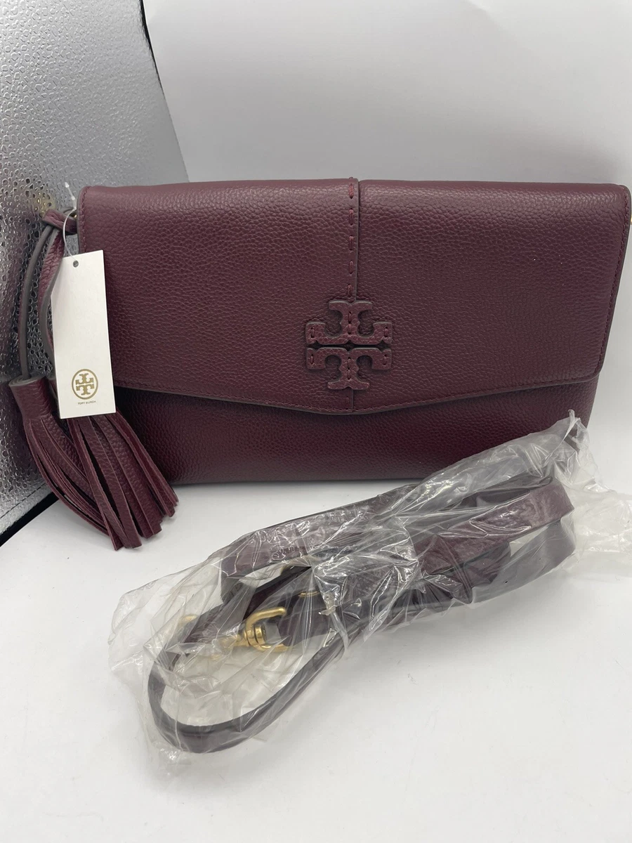 Tory Burch McGraw Leather Crossbody Bag