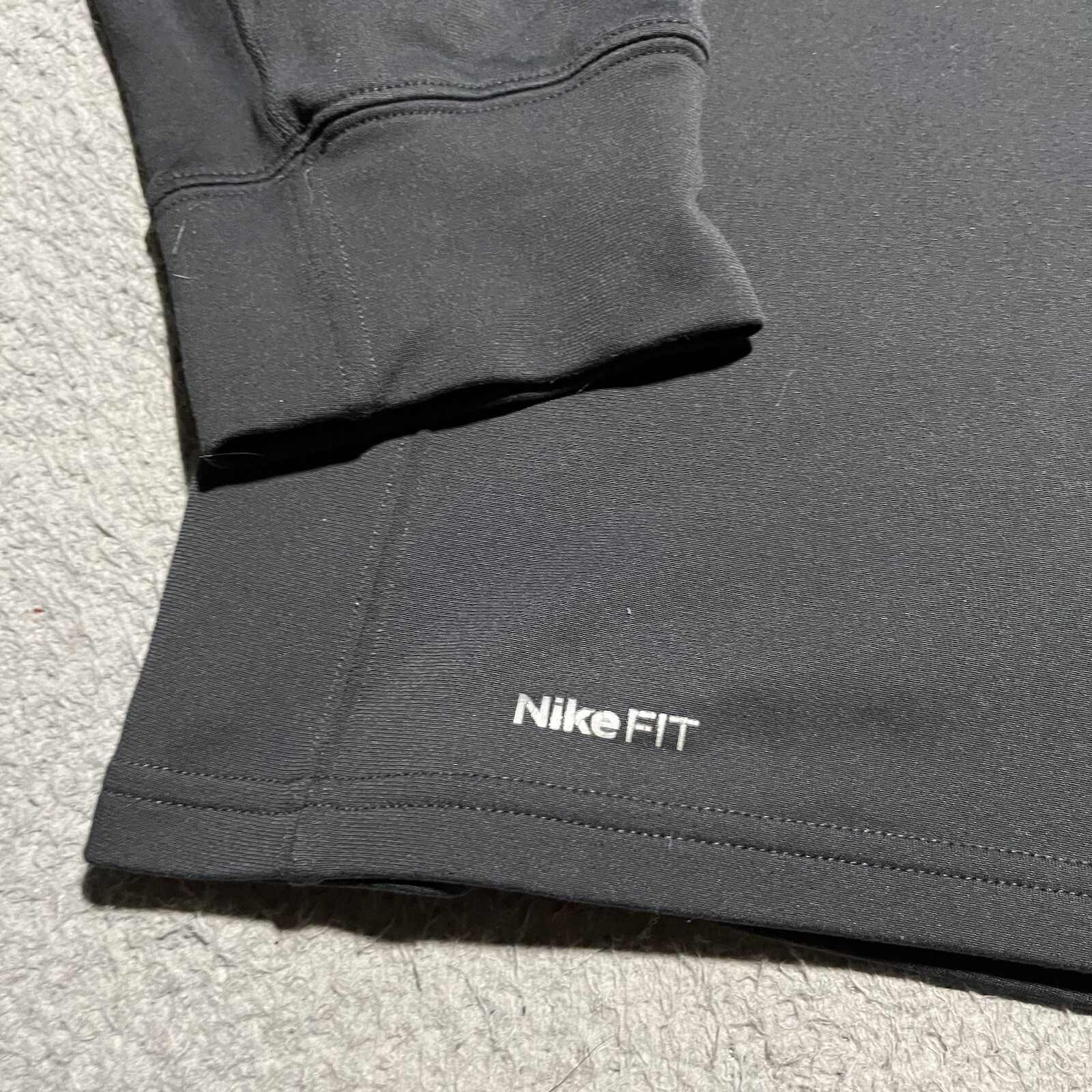 SACAI X NIKE Maglione Nike 1 4 Zip Uomo Grigio Medio Poliestere Logo Elasticizzato Outdoor Y2K