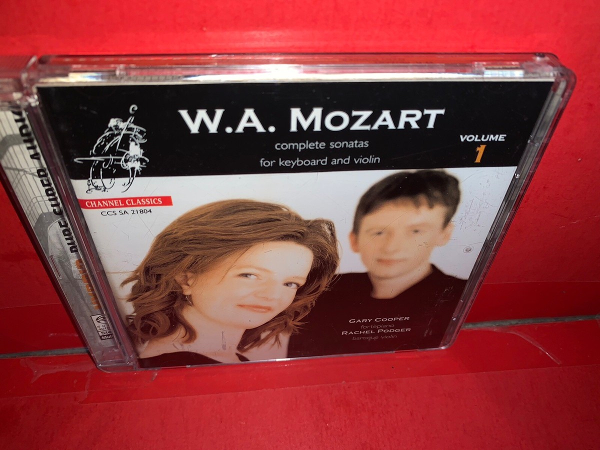 Gary Cooper/Rachel Podger - W.A. Mozart Comp. Sonatas for Keyboard