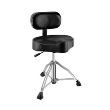 Drum Throne with Backrest Drum Chair, Portable Removable Drum Throne Seat Mot...