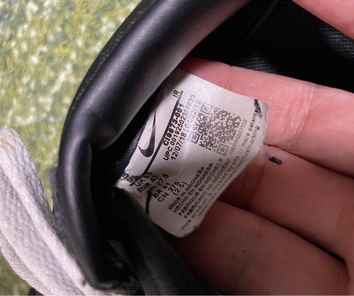 Nike Cortez Los Angeles US 9.5 Black Used From Japan - Picture 10 of 10