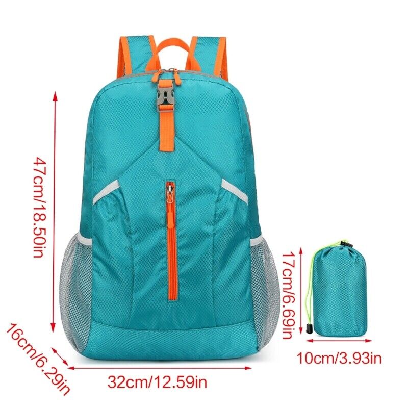 Packable Backpack for Women Men Teens Hiking Travel Daypack Splashproof Pack