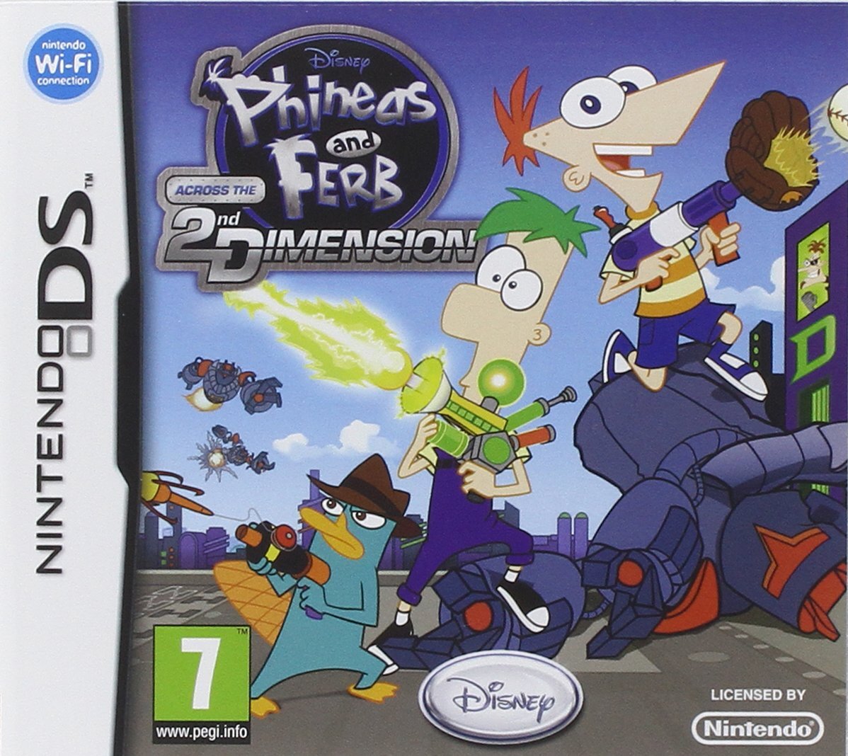Namco Bandai Games Phineas and Ferb: Across the Second Dimension - (Nintendo DS)