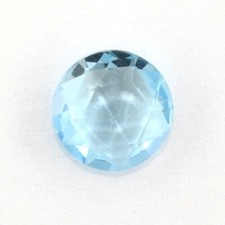SKY BLUE TOPAZ 8.5 MM ROUND BRIOLETTE CUT ALL NATURAL F-5028