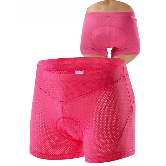 Men Women Cycling Shorts Bicycle Bike Underwear Pants Soft Sponge Gel 3D  Padded