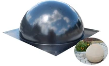 Mold Half Ball Sphere DIY Garden Decor Atlas Stone Semishpere Molds 15.75'' P28