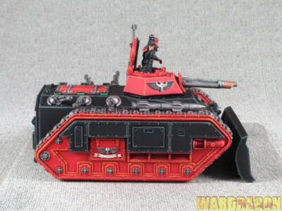 25mm Warhammer 40K WDS painted Grey Knights Chimera r25