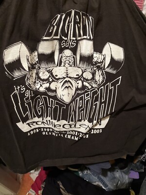 Ronnie Coleman Tank Top Bodybuilding Light Weight Baby Rare Vtg Vintage 2xl Old