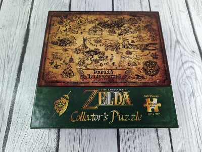 Legend of Zelda : Collector's Puzzle Map (550 pieces) Open Box / Sealed Contents