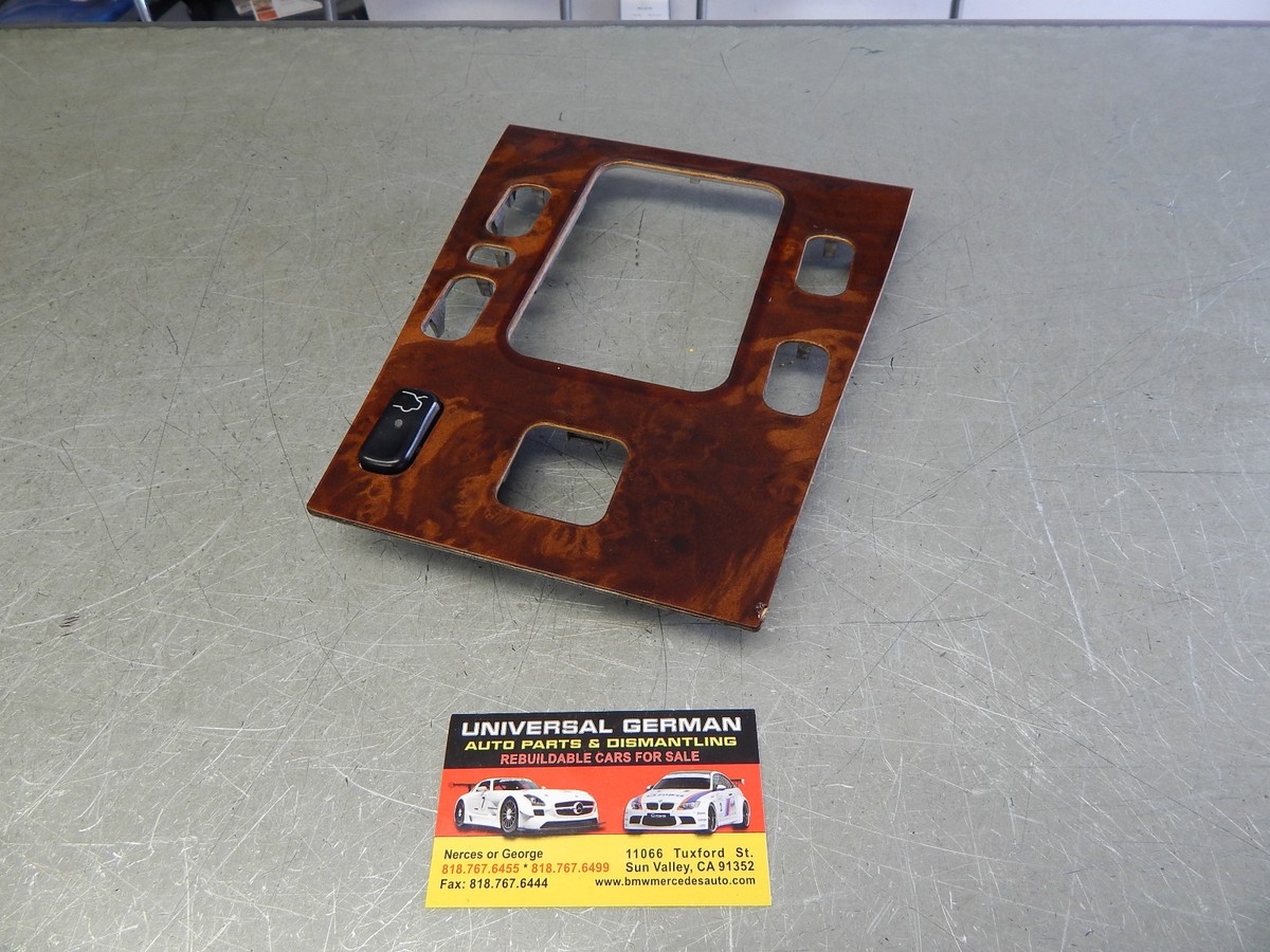 W202 C220 C280 Burl Center Console Wood Trim 2026833008 | eBay