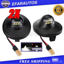 2x Led License Plate Light Tag Lamp Assembly Replacement For Ford F150 F250 F350