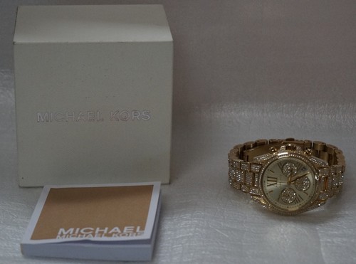 Michael Kors Mini Bradshaw Gold Dial 