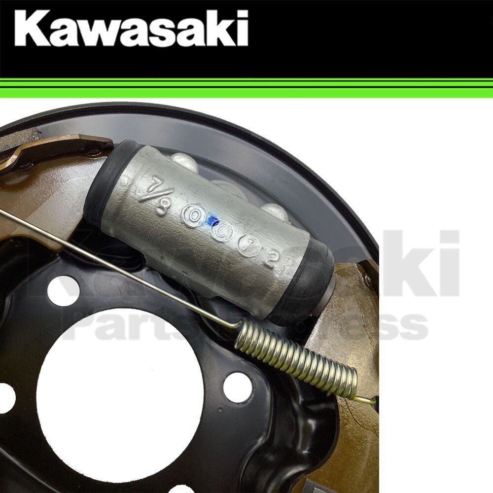 NEW 2001-2007 OEM KAWASAKI RIGHT REAR BRAKE PANEL ASSEMBLY