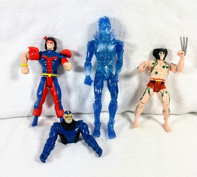 1990s x-men action figures lot of 4