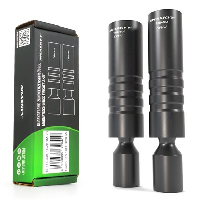 Zündkerzenschlüssel 14 16 mm Zündkerzen Glühkerzen magnetisch 3/8'' Zwölfkant