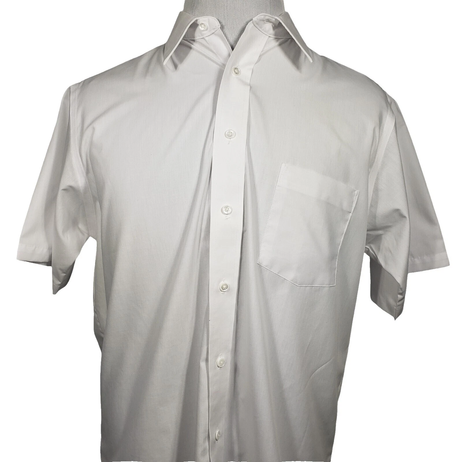 Haggar Polyester Regular Fit Dress Shirts for Men