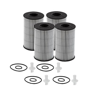 Wix XP Set of 4 Engine Motor Oil Filters For Lexus Toyota StdAsp Automatic CVT