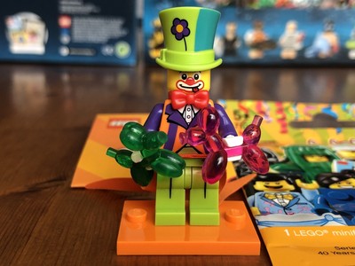 lego clown minifigure series 18