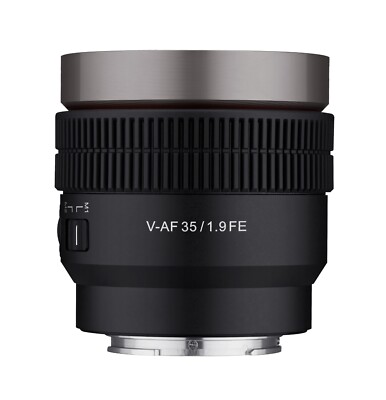 Rokinon 35mm T1.9 Full Frame Cine Auto Focus Lens for Sony E (CAF35-NEX)