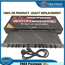234xs NEW dbx 2-/3-Way Crossover Stereo Elect...