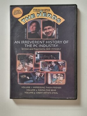Triumph of the Nerds RARE OOP DVD  Story of Bill Gates & Steve Jobs PC History