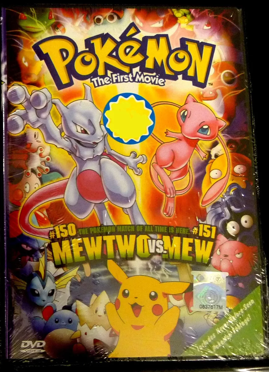 Pokemon The First Movie: Mew Two VS. Mew (1st Movie) ~ English Version ~  Seal ~