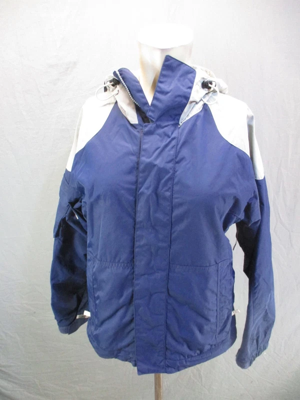 burton biolite 100% nylon zip powder snowboard jacket