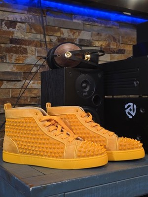Size 9.5 - Christian Louboutin Louis Orlato Spikes Full Moon