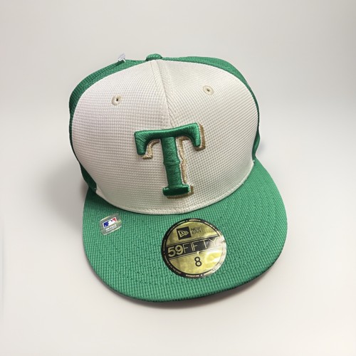 New Era Texas Rangers 2024 St. Patrick’s Day 59FIFTY Mütze Herren Größe: 8