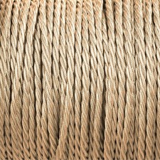 5M/ 10M Fabric Cable Braided Lighting Flexible Cord 2/3 Core Twisted/Round Wire