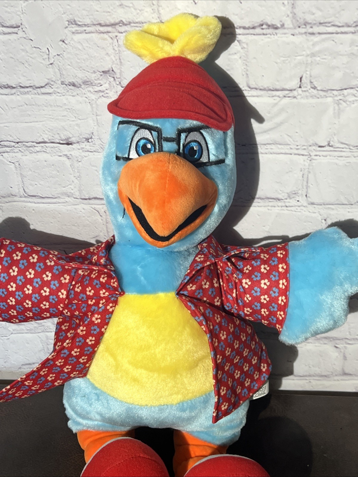 20" Striker Crazy Pinz Entertainment Center Mascot Plush Stuffed Parrot