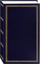 Photo Album 4x6 600 Photos, Leather Cover Extra Large Capacity Holds 600 Horizon