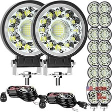 4 Inch Round Led Spot Light 12v 24v Tractor Led Work Light 99w Offroad 4 Inch Round Led Spot Light 12v 24v Tractor Led Work Light 99w Offroad