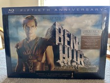 Ben-Hur Blu-ray 3-Disc Set, Limited Edition Fiftieth Anniversary 2011 NEW/SEALED